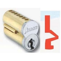 Arrow Lock 7100CR-UCX-WC 26D | Pointe SFIC Key Cylinder, 7-Pin Uncombinated, WC Keyway, Satin Chromium Plated
