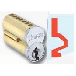 Arrow Lock 7100CRP-UCX-WA 26D | Pointe SFIC Key Cylinder, 7-Pin Uncombinated, WA Keyway, Satin Chromium Plated, Without Logo