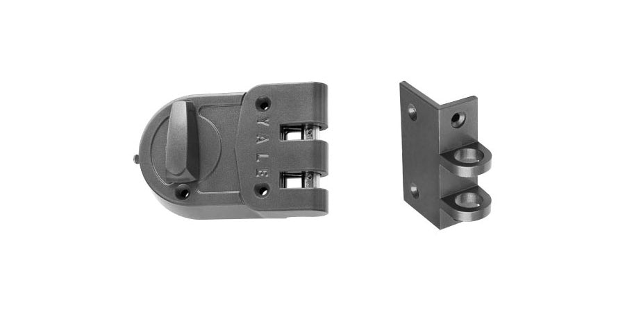 Assa Abloy Accentra 197F | Auxiliary Deadlock, Function Deadlatch Single Cylinder, Sprayed Brass, Yale Para Keyway, Boxed