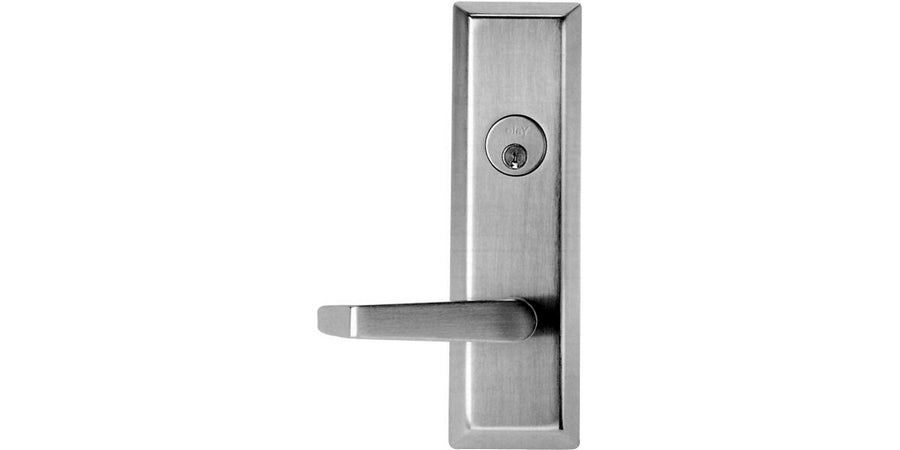 Assa Abloy Accentra AU626F 630 LHR | Escutcheon Exit Device Trim, 48 in. L Rail, Wide Stile and Solid Door Stile, Grade 1 Grade