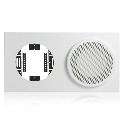 Atlas Sound 830-89A | Baffle for 8 inch Speaker and 8 inch or 9 inch Analog Clock