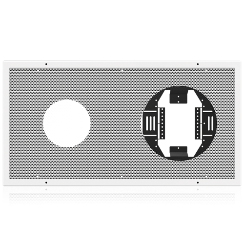 Atlas Sound 840-812A | Perforated Baffle for 8 inch Speaker and 12 inch Analog Clock
