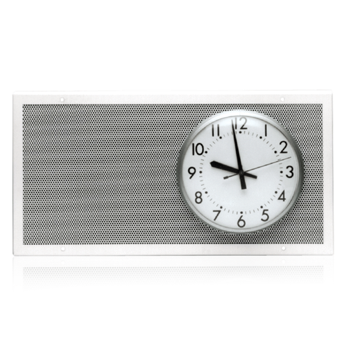 Atlas Sound 840-89A | Perforated Baffle for 8 inch Speaker and 8 inch or 9 inch Analog Clock