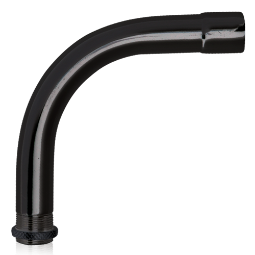 Atlas Sound AD14BE | Extension Tube 90 Degree Angle Tube; 5/8 inch #27 Thread Black