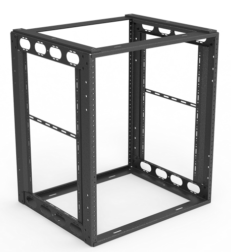 Atlas Sound AFR12-16 | 12RU Furniture Rack 16 Inch Depth