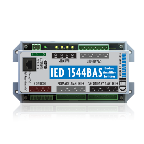 Atlas Sound IED1544BAS | 4-Channel Backup Amplifier Switch