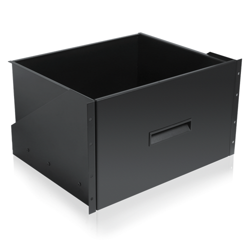 Atlas Sound SD6-14 | Storage Drawer Recessed 6RU with 14 inch Extension