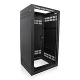 Atlas Sound 224-18 | Welded Rack 18.5 inch Deep, 24RU, Shown with Optional Front Door