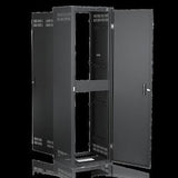 Atlas Sound 240-25 | Welded Rack 25.5 inch Deep, 40RU, Shown with Optional Front Door
