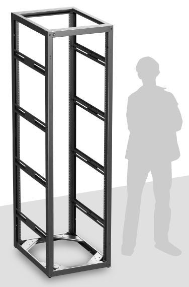 Atlas Sound 744-30 | Stand Alone or Gangable Rack 30 inch Deep, 44RU