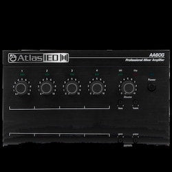 Atlas Sound AA60G | 4-Input, 60-Watt Mixer Amplifier with Global Power Supply