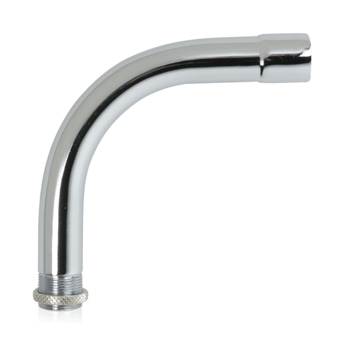 Atlas Sound AD14B | Extension Tube 90 Degree Angle Tube; 5/8 inch #27 Thread Chrome