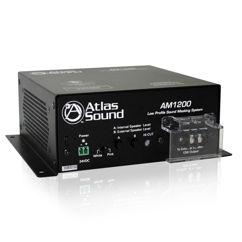 Atlas Sound AM1200 | Self Contained Sound Masking System UL2043 with Built In Speakers