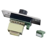 Atlas Sound AT35 | 35 Watt Single Gang Stainless Steel 70.7V Commercial Attenuator