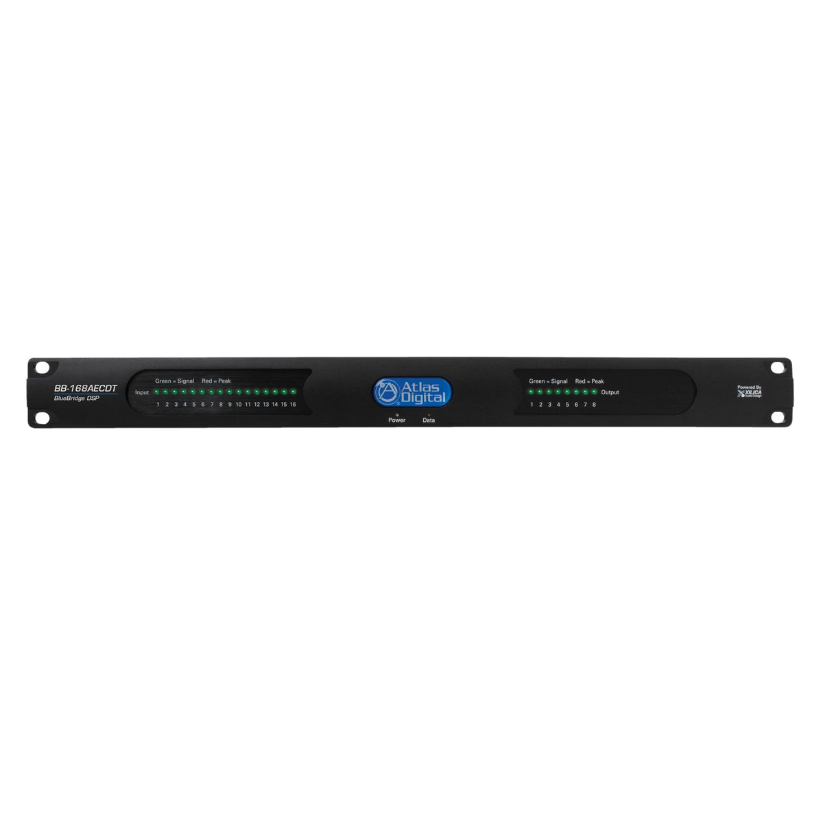 Atlas Sound BB-168AECDT | 16 Input x 8 Output - Networkable DSP Device with Acoustic Echo Cancellation