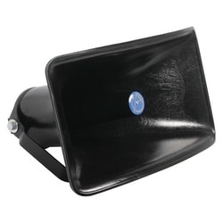 Atlas Sound CJ-46 | Wide Dispersion Reflex Sound Horn, Black