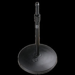 Atlas Sound DMS10E | Drum Miking Stand 15 inch-26 inch (Table to top of Threads) Height Adjustment - Ebony