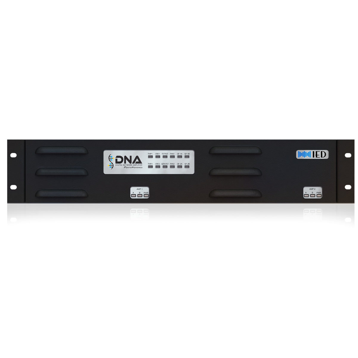 Atlas Sound DNA2404DH | DNA2404DH Series 100-Volt 4-Channel Amplifier with Dante Network Audio