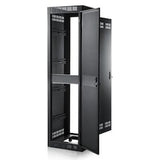 Atlas Sound FMA35-25SA | Stand Alone Rack 25.5 inch Deep, 35RU, Shown with Optional Front Door