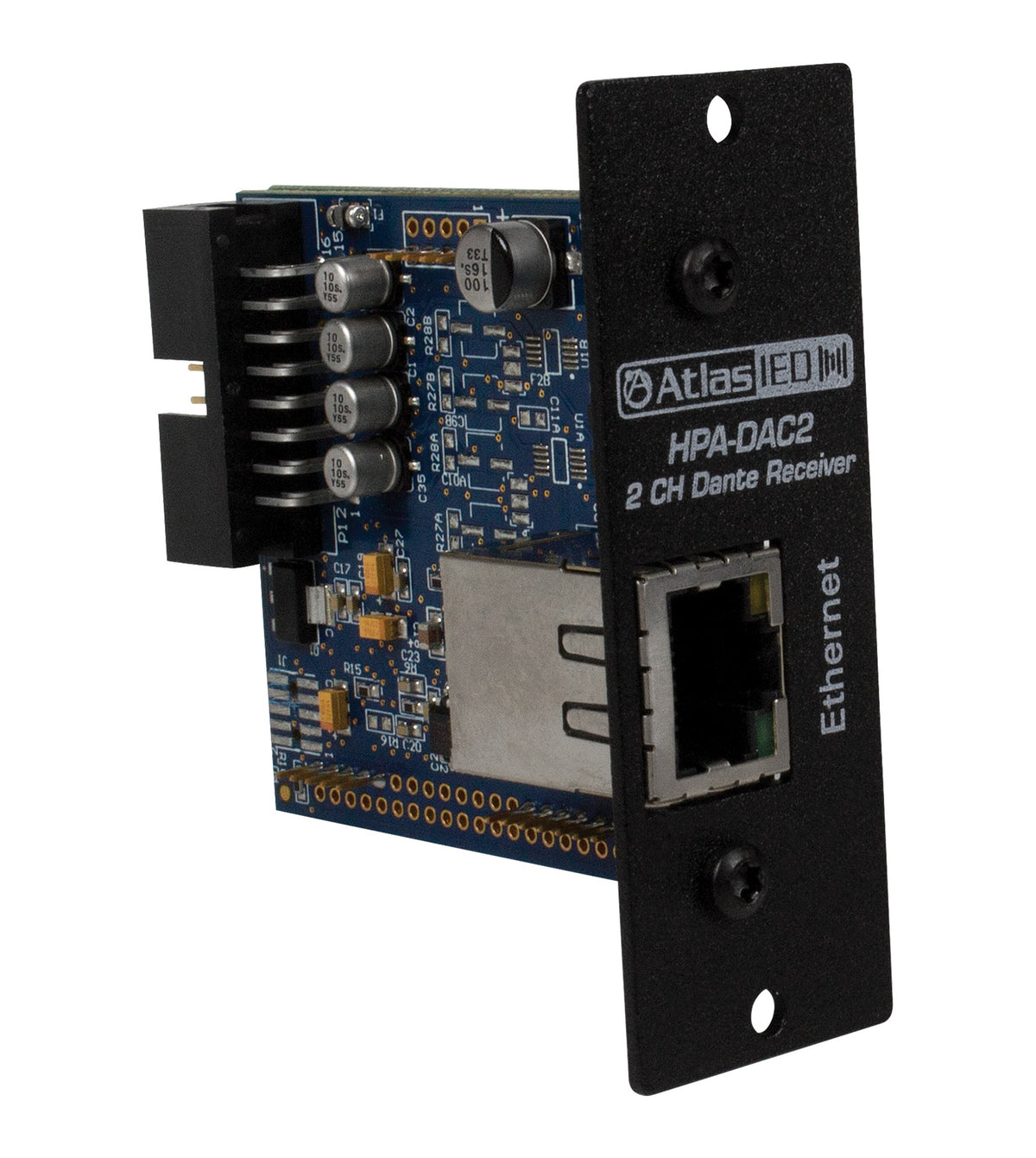 Atlas Sound HPA-DAC2 | Two-Input Dante Accessory Card for HPA Amplifiers