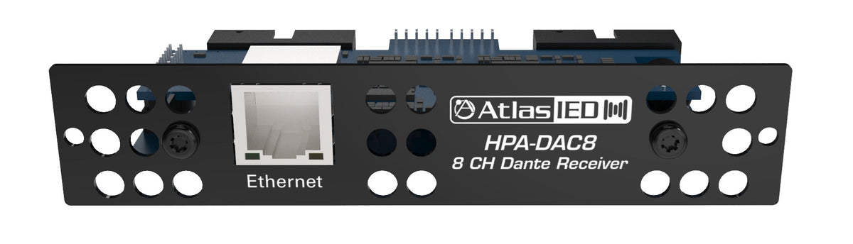 Atlas Sound HPA-DAC8 | Eight-Input Dante Accessory Card for HPA Amplifiers