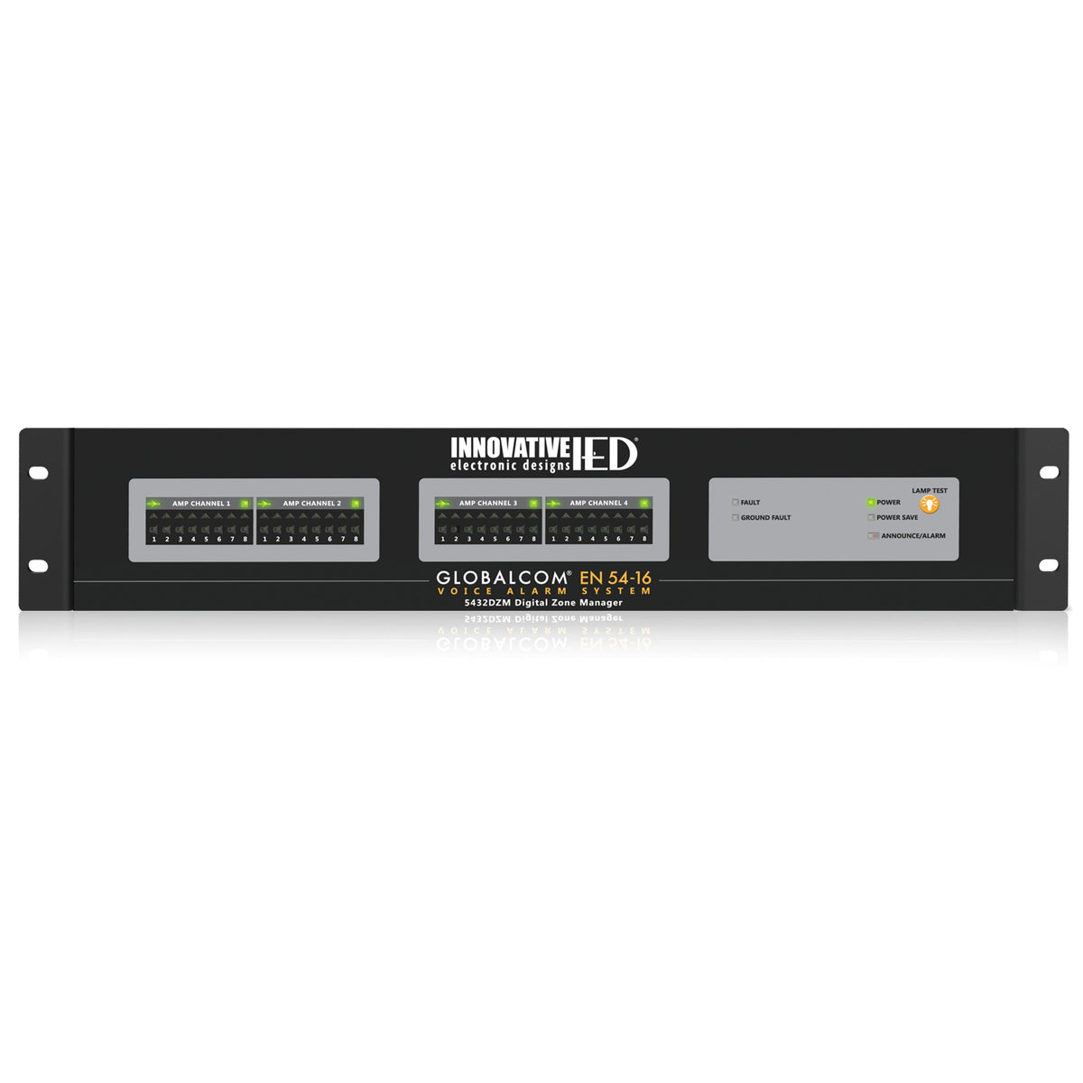 Atlas Sound IED5432DZM | GLOBALCOM EN54-16 Digital Zone Manager (Up to 32 Zones)