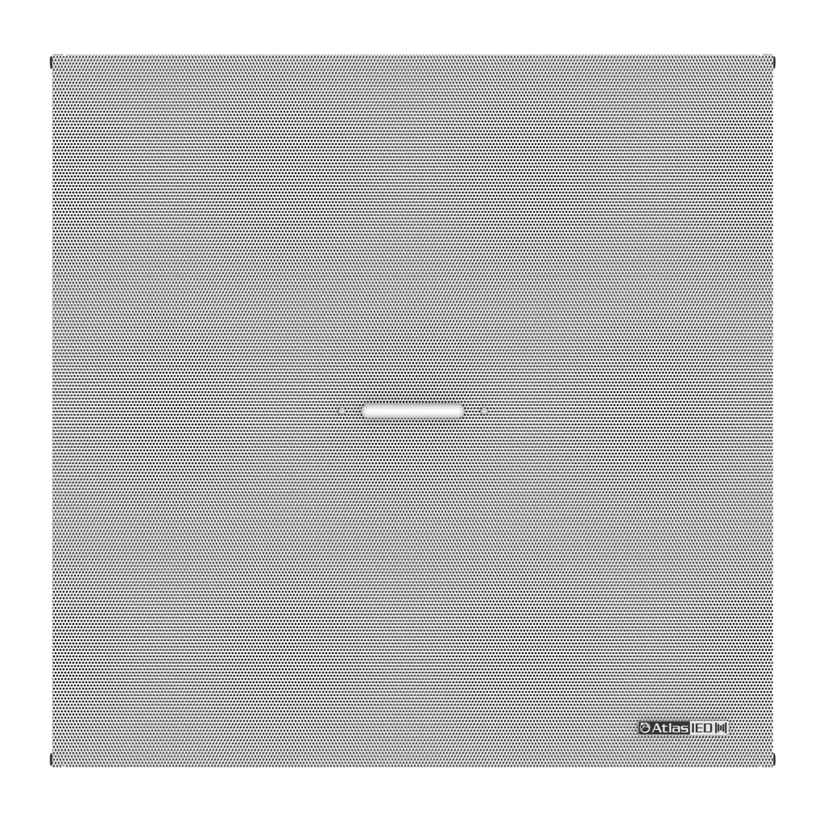 Atlas Sound IP-22SYSMF | PoE+ Indoor 2 Feet x 2 Feet Suspended Ceiling Mount IP Speaker with Talkback Microphone and LED Flasher