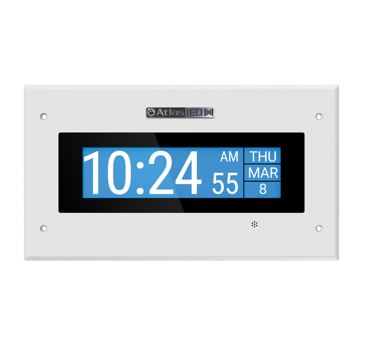 Atlas Sound IP-DM | PoE+ Indoor Wall Mount LCD Endpoint with Talkback Microphone