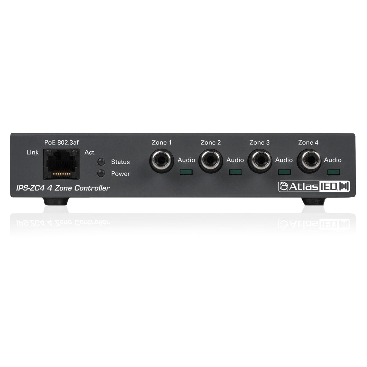 Atlas Sound IPS-ZC4 | IP-to-Analog Four Zone PoE Gateway (for SIP applications)