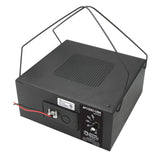 Atlas Sound M1000-USA | 8 Inch Dual Cone Sound Masking Speaker with 4-Watt 70V Transformer, Black Enclosure, and BAA Compliance