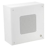 Atlas Sound SBMS | 8 Inch Open Ceiling Surface Mount Speaker with Enclosure and 4-Watt 25V/70V Transformer