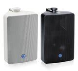 Atlas Sound SM52T-WH | 5.25 Inch 2-Way All Weather Speaker with 30-Watt 70V/100V Transformer in Black or White