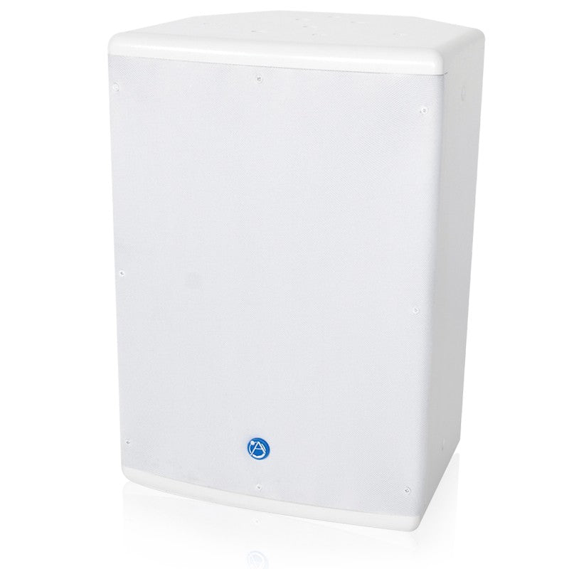 Atlas Sound SM8CXT-W | 8 Inch 2-Way Compression Driver Coaxial Surface Mount Speaker with 60-Watt 70V Transformer - White