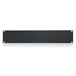 Atlas Sound SPR2 | 19 inch Blank 2 RU Recessed Rack Panel