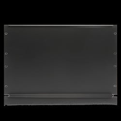 Atlas Sound SPR6 | 19 inch Blank 6 RU Recessed Rack Panel