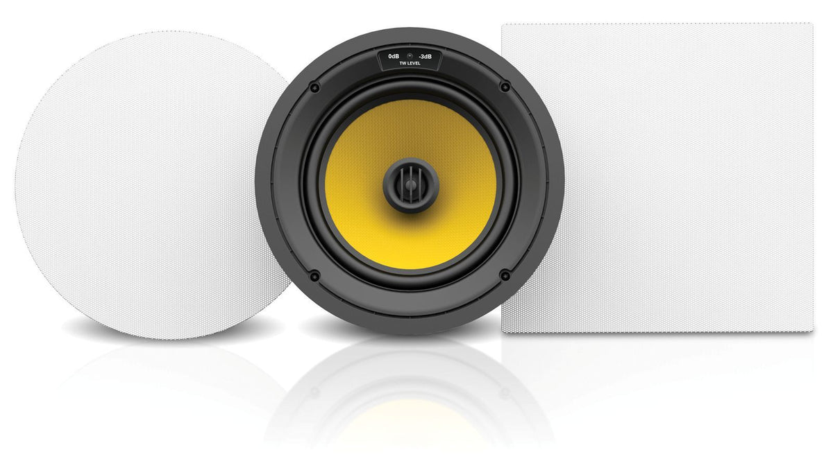Atlas Sound T825CW | THUNDER Series T825CW 8 inch 2-Way 125W RMS 6 Ohm In-Wall/In-Ceiling Speaker
