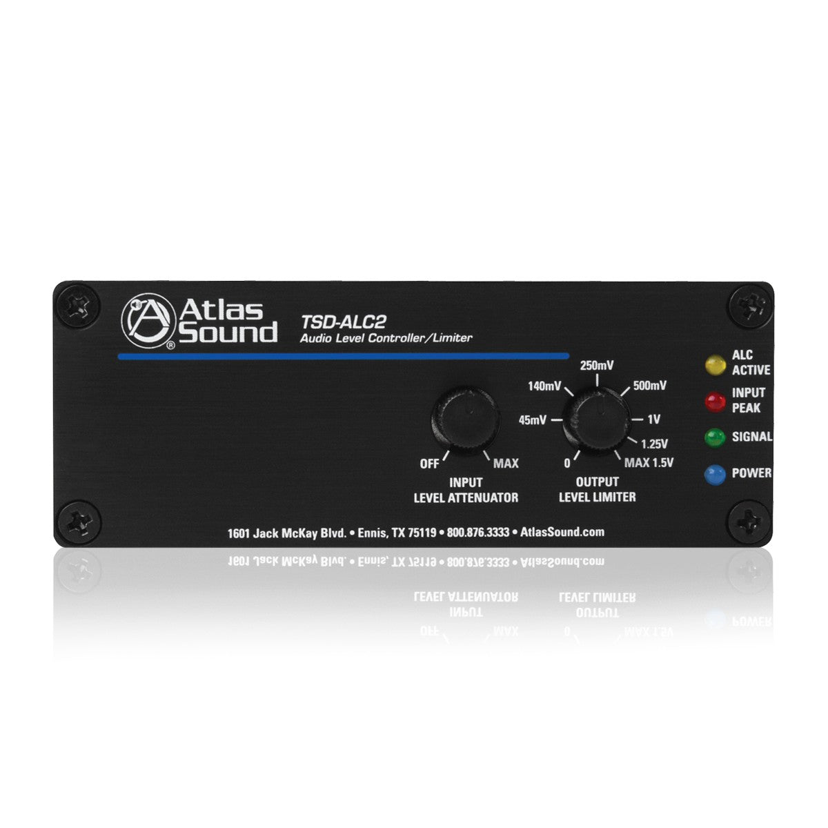 Atlas Sound TSD-ALC2 | Audio Level Controller / Limiter