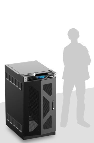 Atlas Sound TT20-30V | Texas tough 20RU 30 Inch Deep Rack with Perforated Door