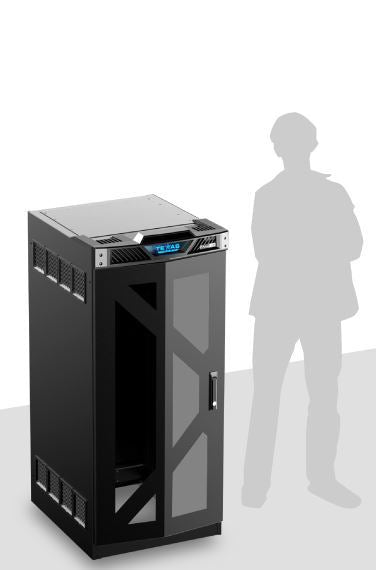 Atlas Sound TT25-25P | Texas tough 25RU 25 Inch Deep Rack with Acrylic Door