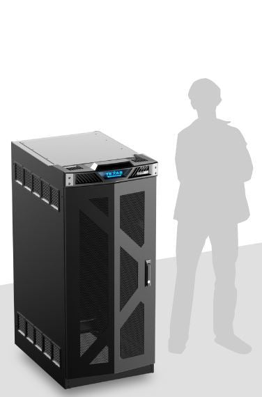 Atlas Sound TT25-30V | Texas tough 25RU 30 Inch Deep Rack with Perforated Door