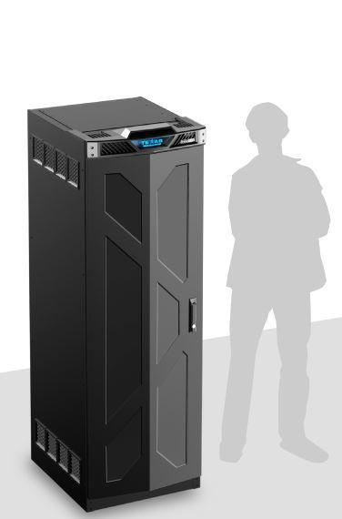Atlas Sound TT35-25S | Texas tough 35RU 25 Inch Deep Rack with Solid Door