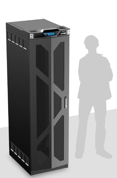 Atlas Sound TT40-30V | Texas tough 40RU 30 Inch Deep Rack with Perforated Door
