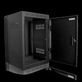 Atlas Sound WMA16-23 | 16RU High Strength Wall Cabinet with Adjustable Rails, 23.5 inch Deep