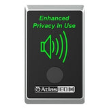 Atlas Sound Z-SIGN | Wireless Enhanced Sound Masking Activation Sign for Z2-B & Z4-B