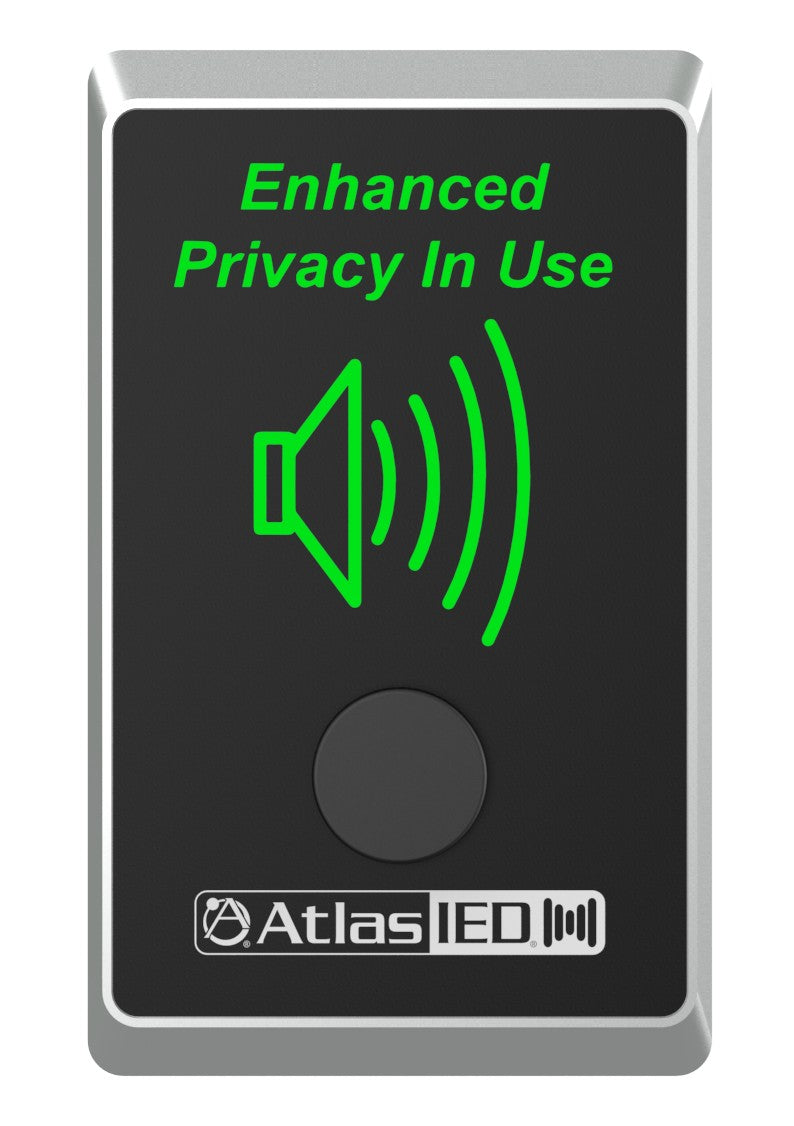 Atlas Sound Z-SIGN | Wireless Enhanced Sound Masking Activation Sign for Z2-B & Z4-B