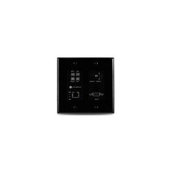 Atlona Technologies AT-HDVS-200-TX-WP-BLK | Two-Input Wallplate Switcher for HDMI and VGA with Ethernet-Enabled HDBaseT Output, Black