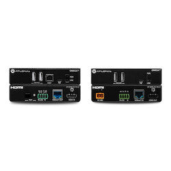 Atlona Technologies AT-OME-EX-KIT-LT | Omega 4K/UHD HDMI Over HDBaseT TX/RX Lite Extender Kit With USB, Control and PoE