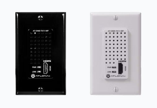 Atlona Technologies AT-OME-TX11-WP | Omega Wall Plate HDBaseT Transmitter with HDMI Input