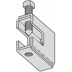 B-Line B307ZN | Beam Clamp 1/2"-13 Rod 1/2"-13Set Screw,7/8" Max Flange Zinc Plated