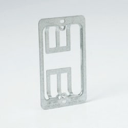 B-Line BB10 | Single Gang Faceplate Mounting Bracket For Low Voltage Applications, 1-1/4" Maximium Wall Thicklness